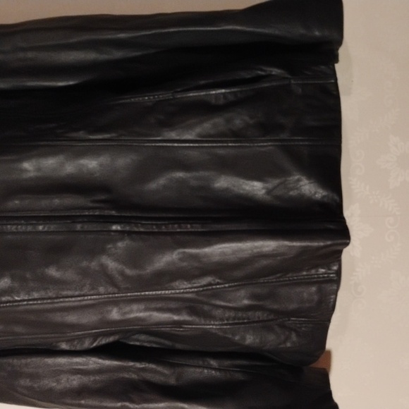 Winlit New York blank leather jacket. No size tag, please see measurements - Picture 3 of 10